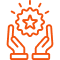 Creative branding icon