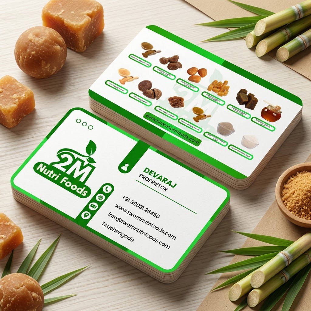 2M Nutri Foods business card