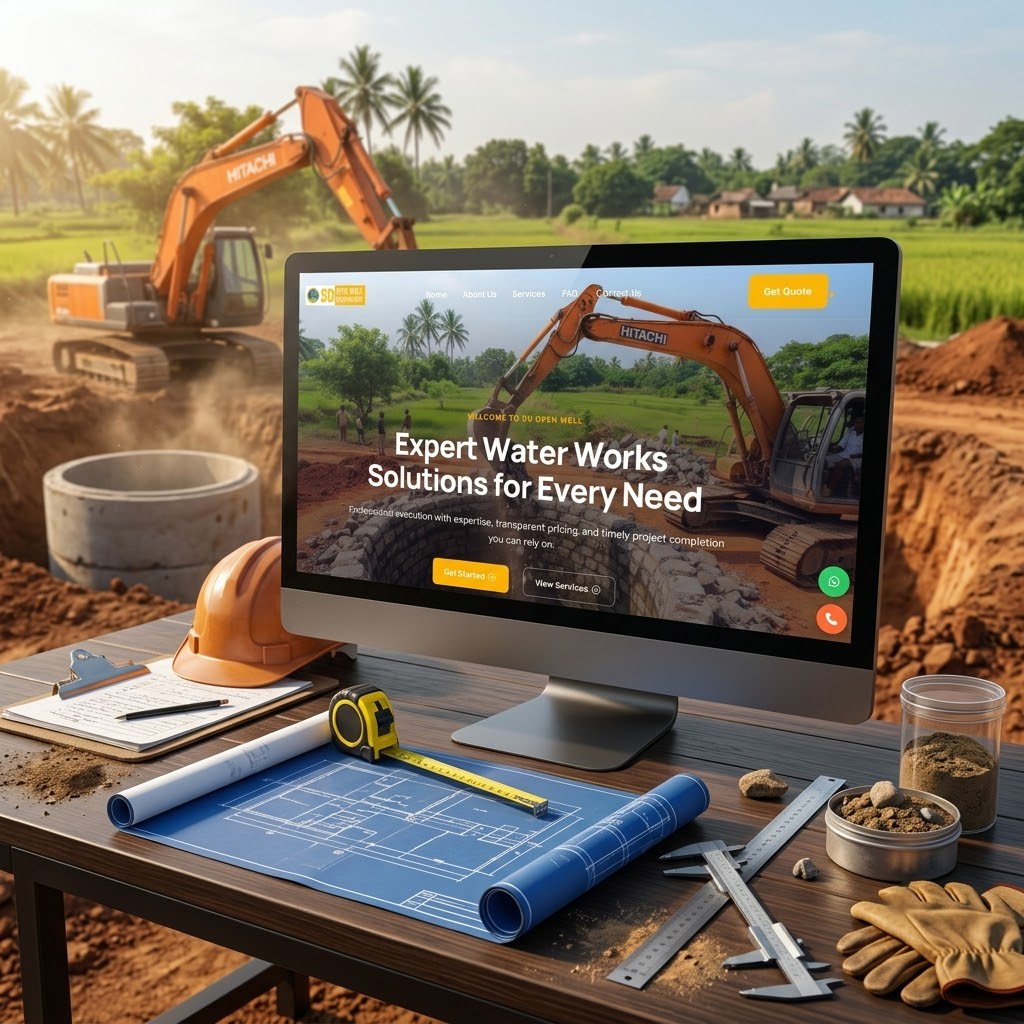 SD Open Well Contractor website