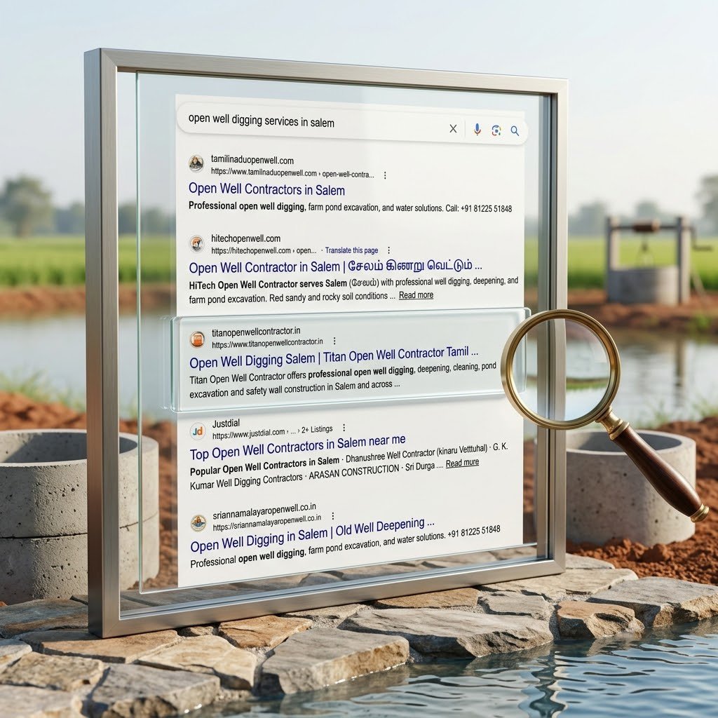 Titan Open Well Contractor SEO