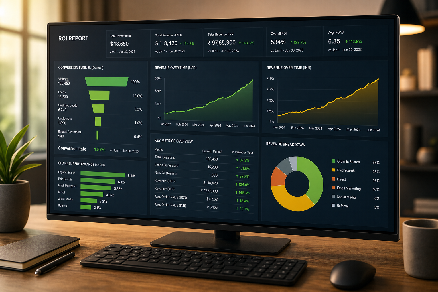 Measurable ROI